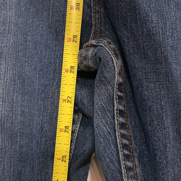 WRANGLER - jeans: ‘As Real As’ blue, pockets, zip, belt hoops, button - 12x30/L - Picture 7 of 16
